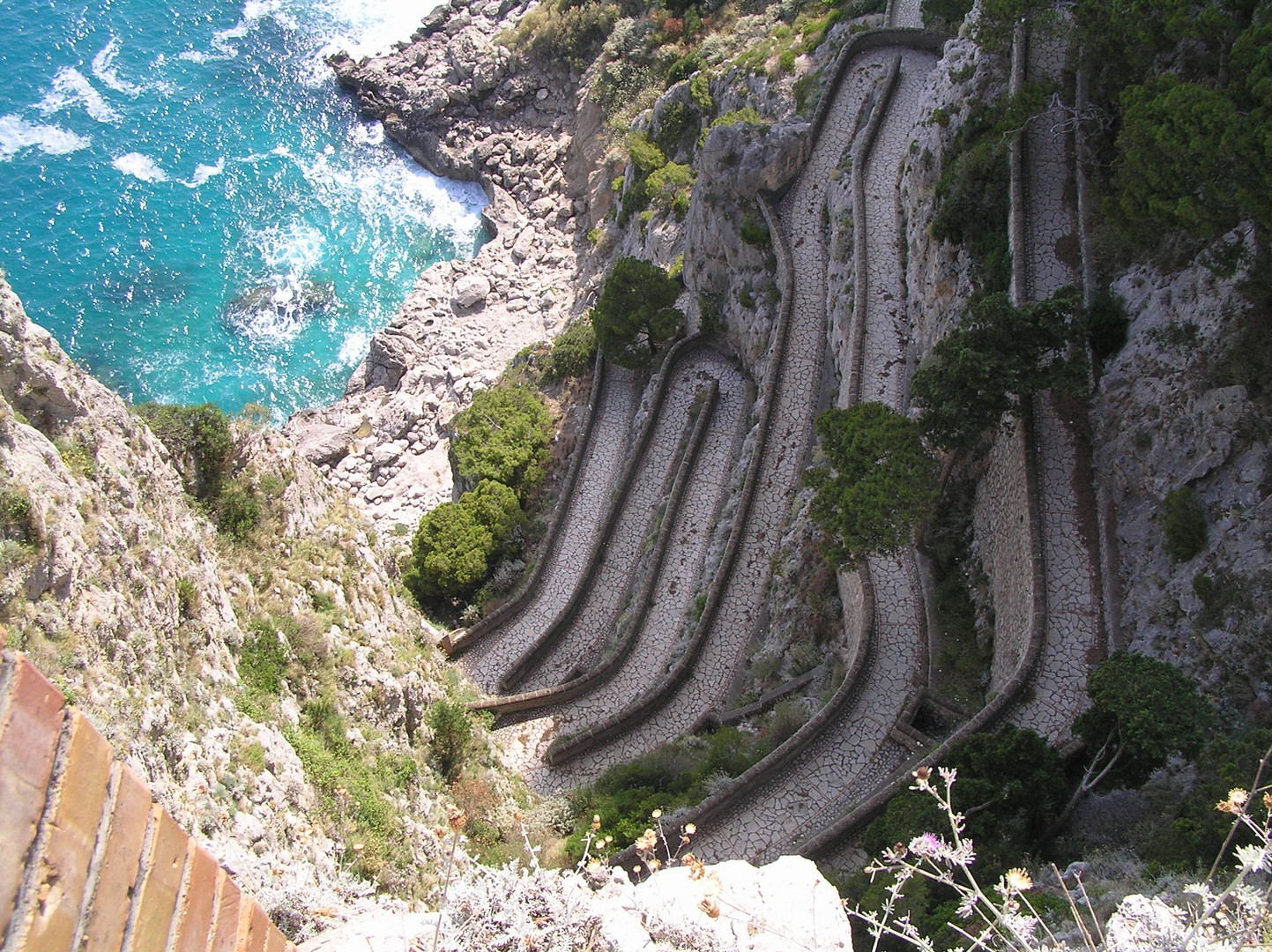 Die "Via Krupp" zum "Marina Piccola" Capri - Italien II