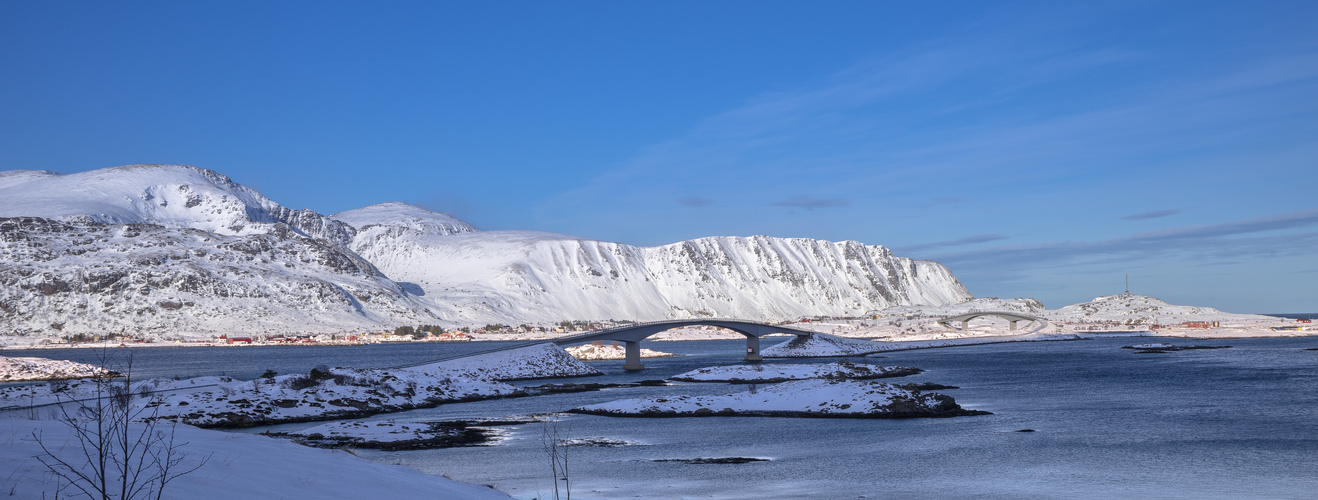 Die Viadukte von Fredvang