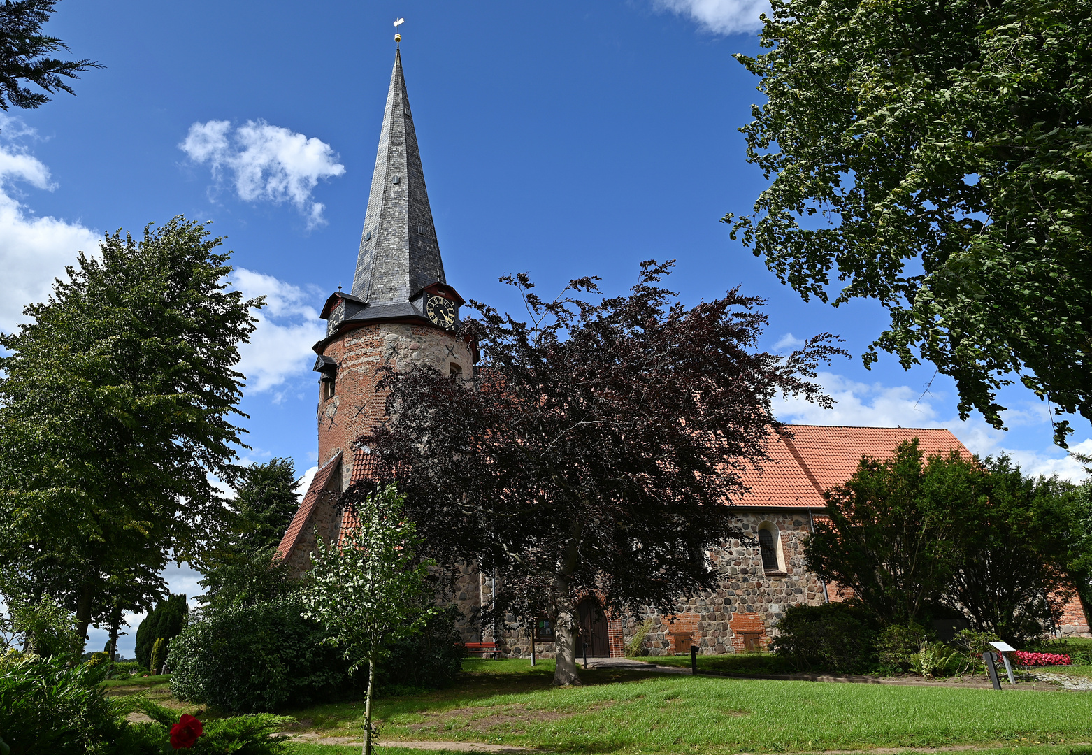 Die Vicelin-Kirche in Pronstorf