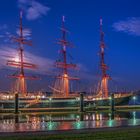 Die Viermastbark “Sedov” in Bremerhaven