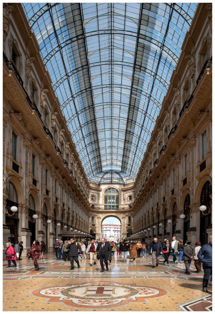 Die ViktorEmanuelGalerie Foto & Bild dokumentation, italien