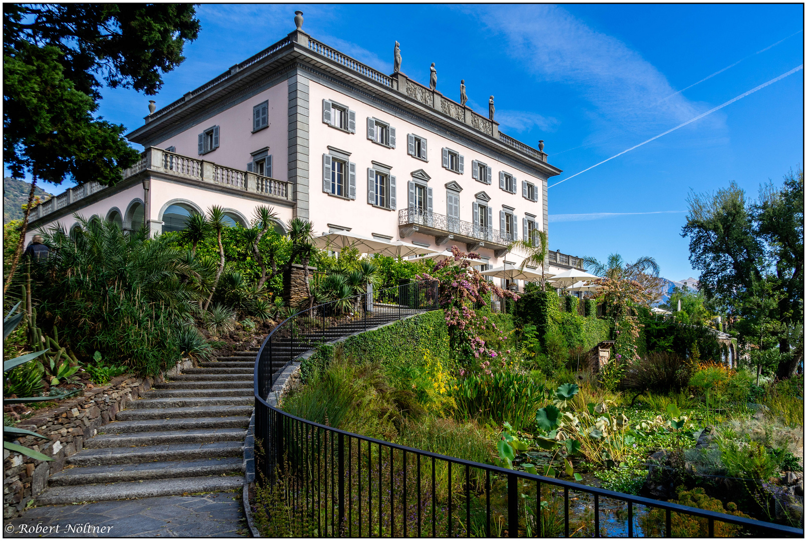 Die Villa auf den Brissago-Inseln