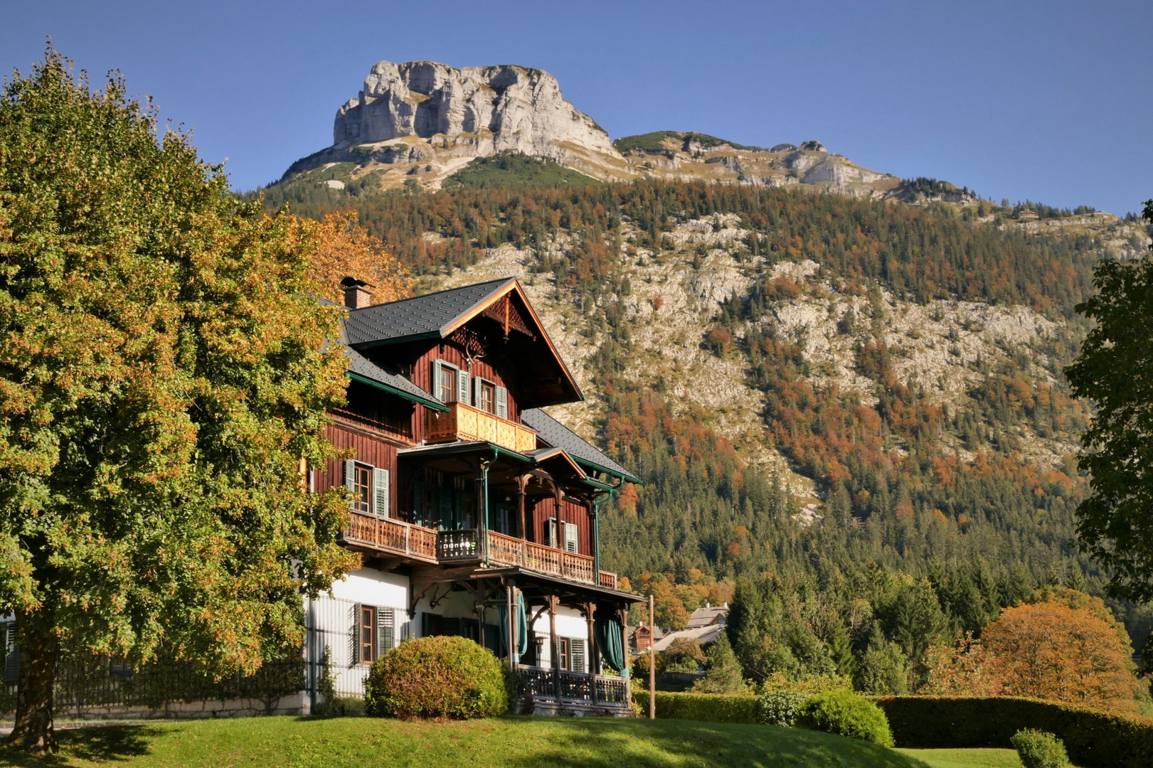 Die Villa Eltz in Altaussee