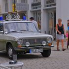 die Volkspolizei im Einsatz in Meiningen