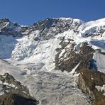 Die vom Gornergrat zu sehende bekannte Seite des Walliser Breithorns