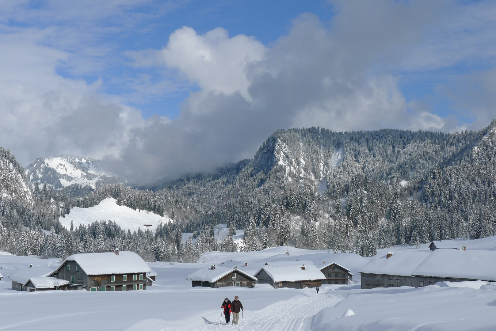 Die Vorsäß im Winterschlaf