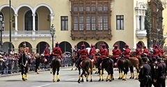 Die Wachablösung in Lima