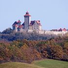 Die Wachsenburg hinter herbstlicher Kulisse