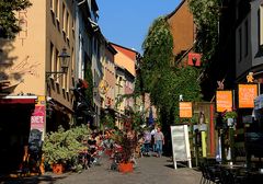 Die Wagnergasse im September