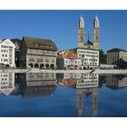Die wahrlich echte und perfekte Zürich Spiegelung