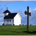 Die wahrscheinlich kleinste Kirche Norwegens ......