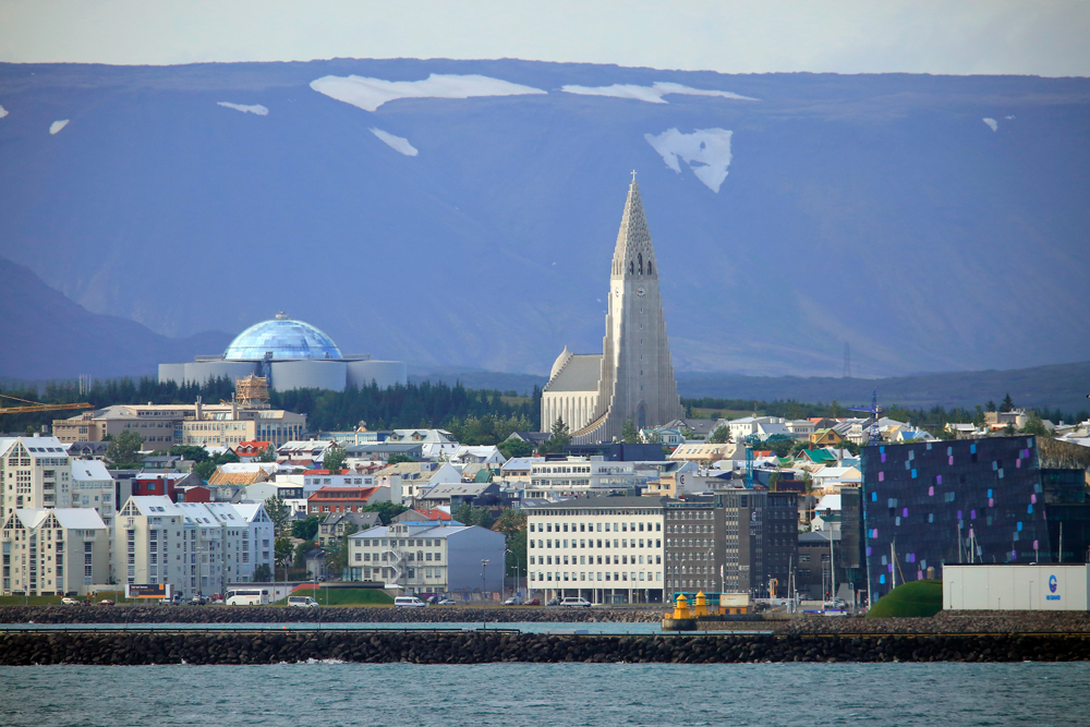 Die Wahrzeichen von Reykjavik