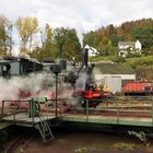 Die Waldbröl dampft auf die Drehscheibe...