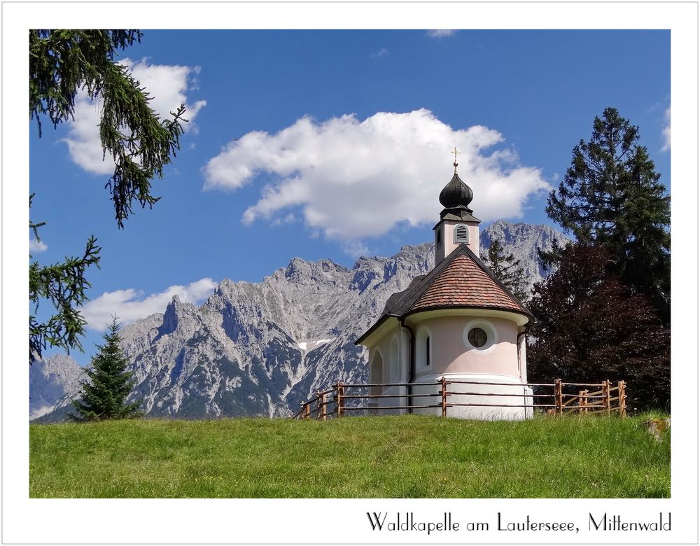 Die Waldkapelle am Lautersee (Mittenwald)