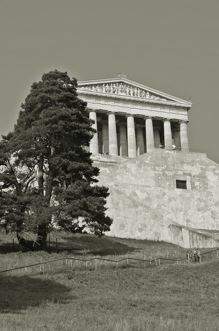 Die Walhalla bei Donaustauf