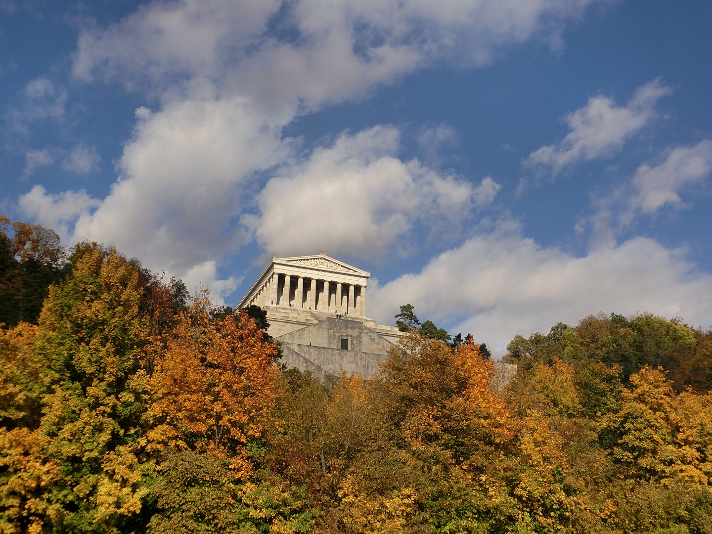 Die Walhalla bei Donaustauf