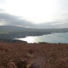 die walisische Küste an der Fishguard bay