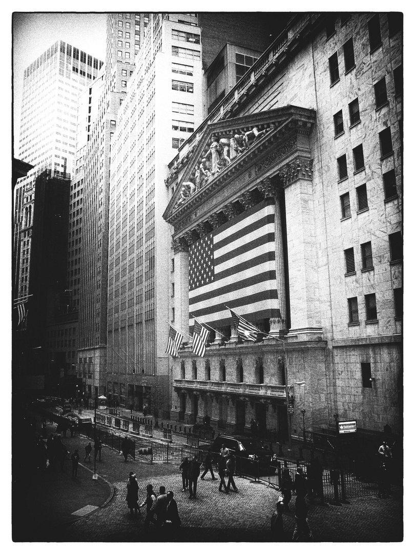 Die Wall Street - New York Stock Exchange