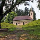 Die Wallfahrtskapelle am Nußlberg...