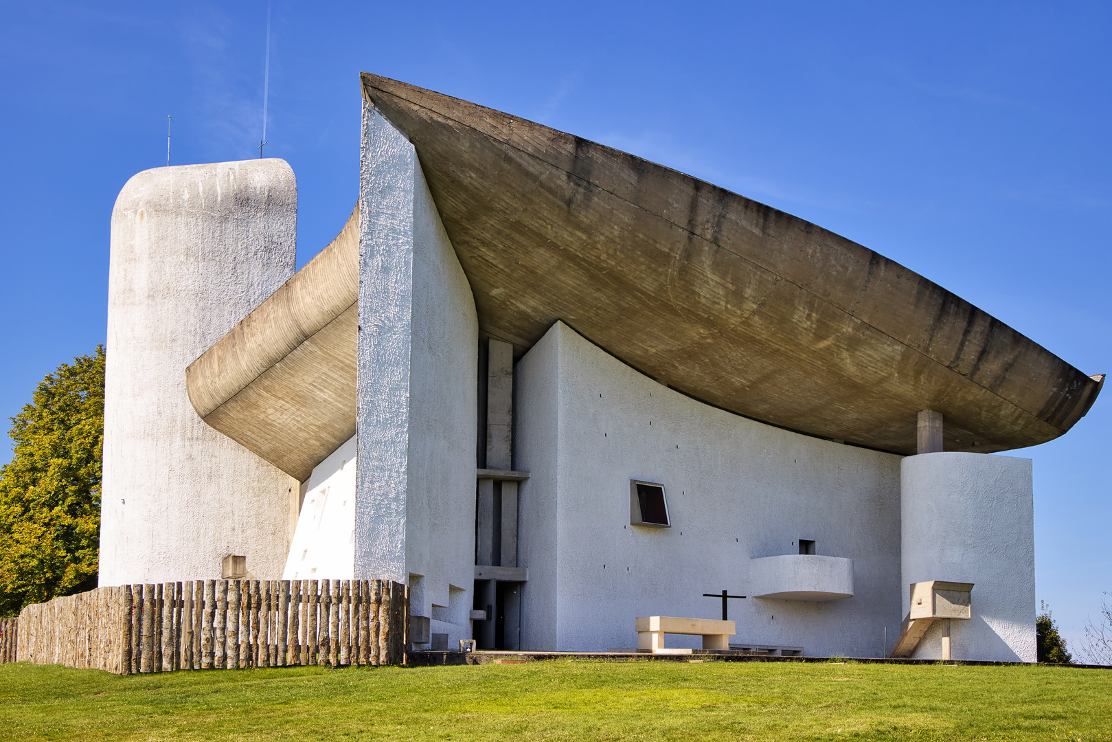 Die Wallfahrtskapelle "Notre-Dame-du- Haut