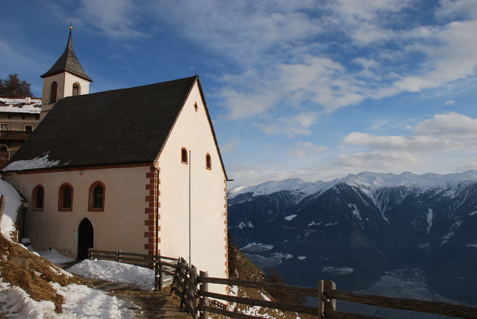 Die Wallfahrtskapelle St. Martin im Kofel