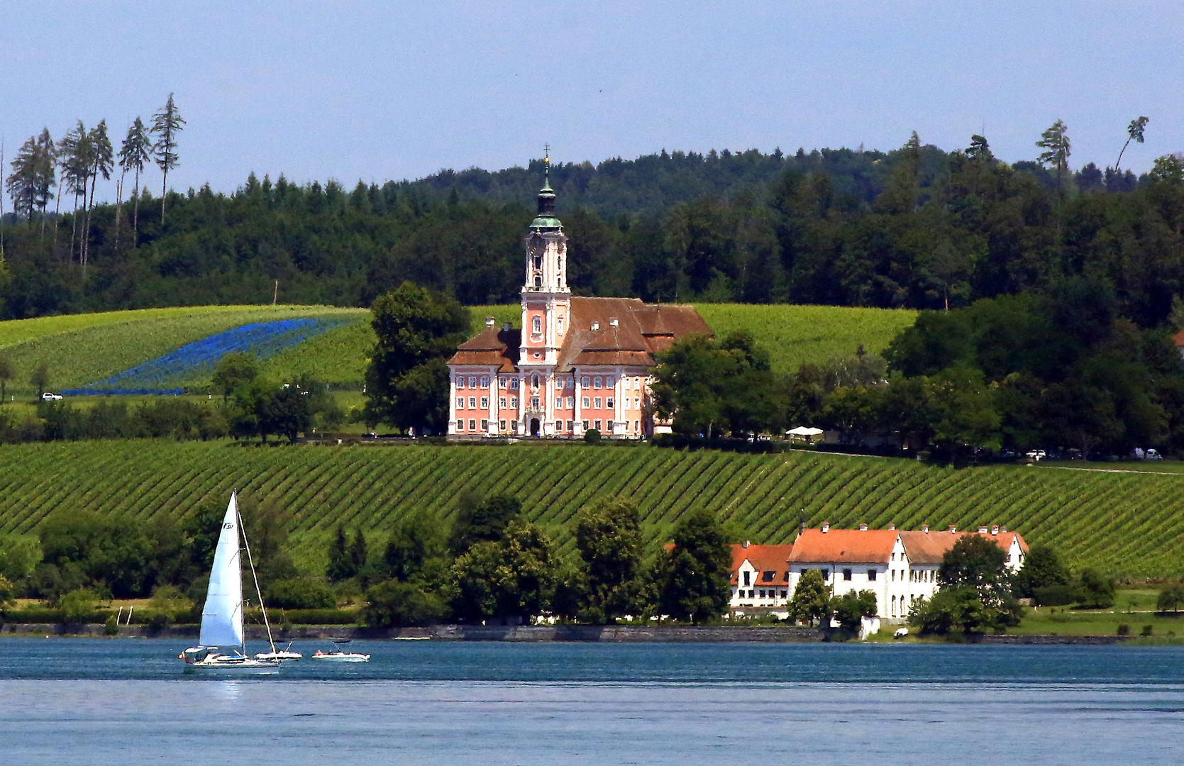 Die Wallfahrtskirche am Bodensee