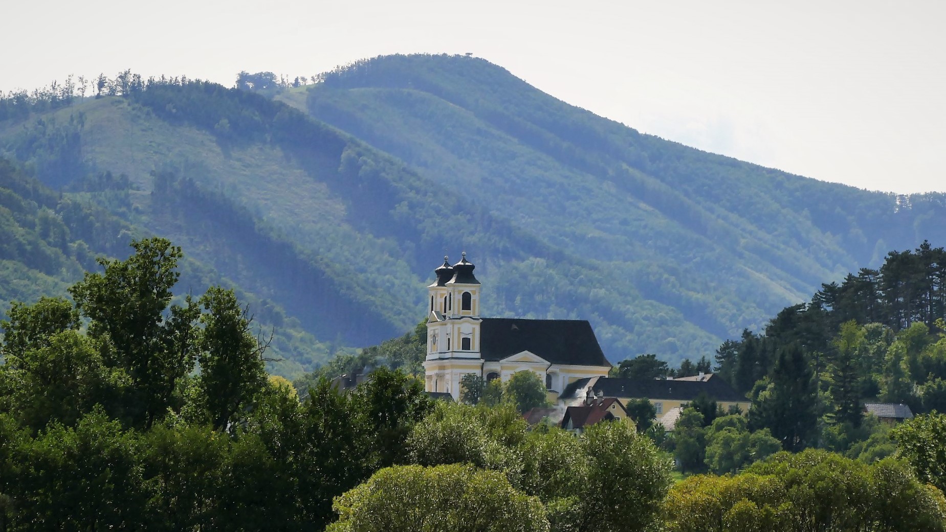 Die Wallfahrtskirche am Hafnerberg