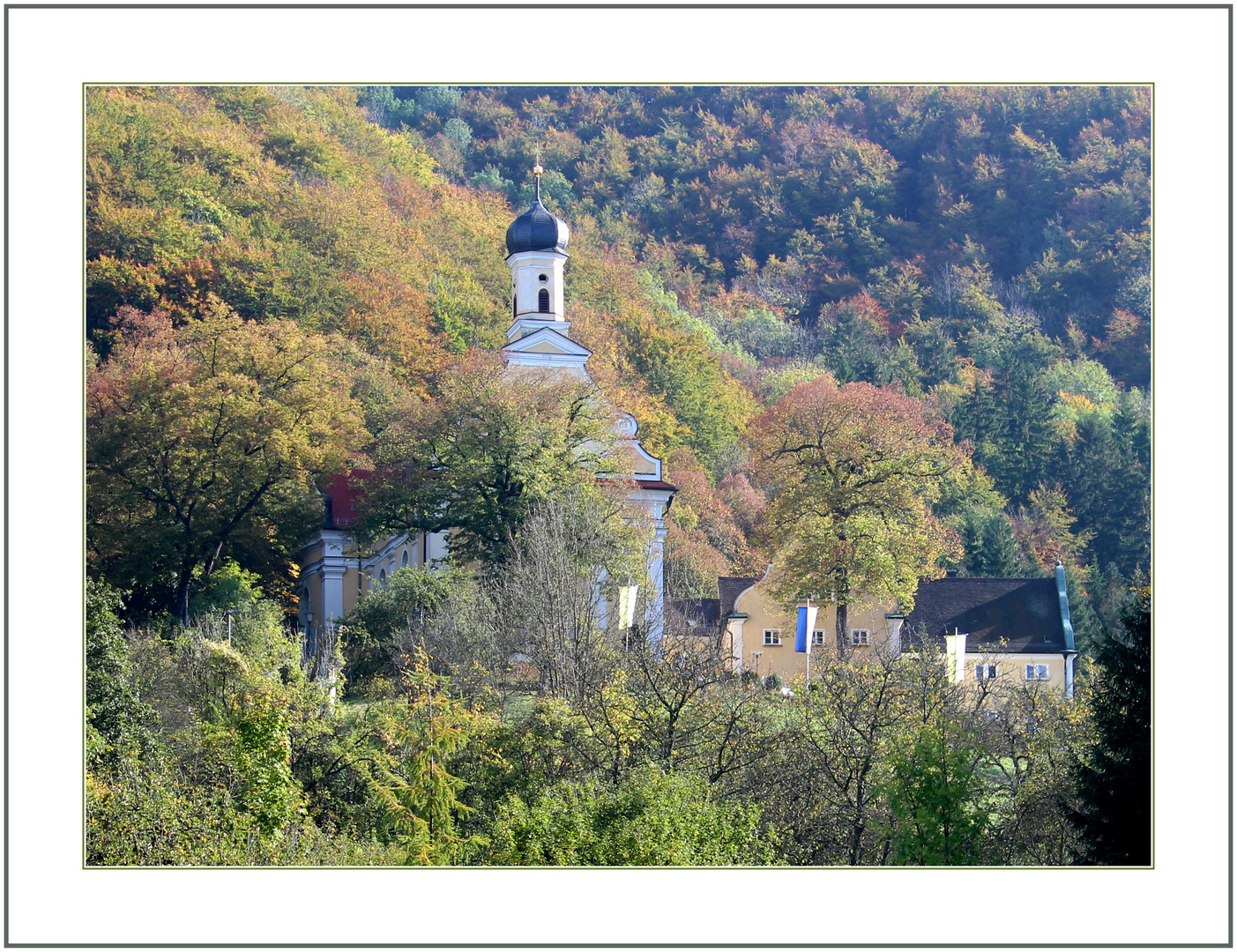 Die Wallfahrtskirche...