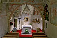 die Wallfahrtskirche Heiliggeist im Ahrntal