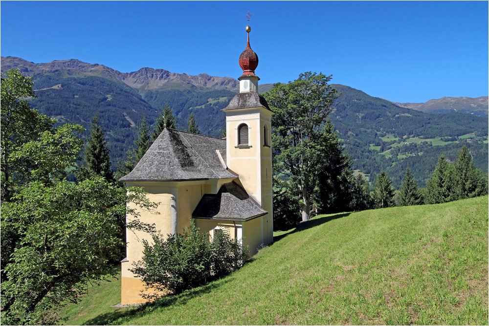 Die Wallfahrtskirche Maria Heimsuchung in Gwabl