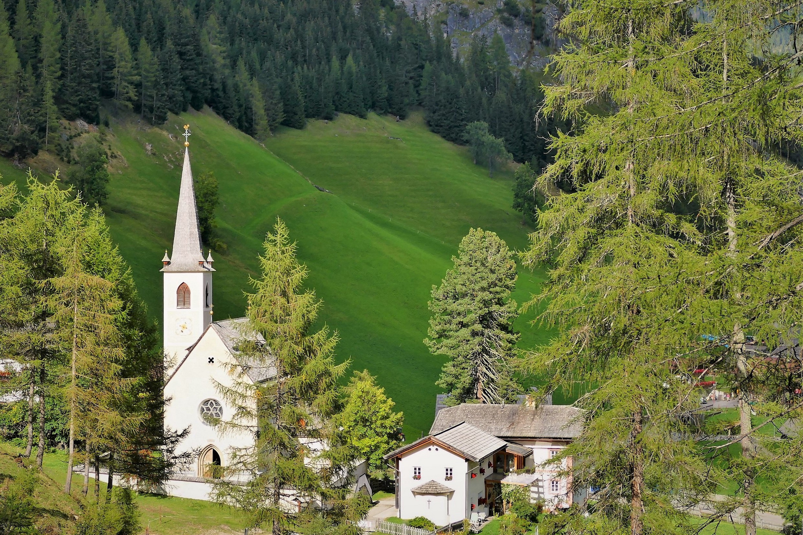 Die Wallfahrtskirche Maria Schnee in Kalkstein