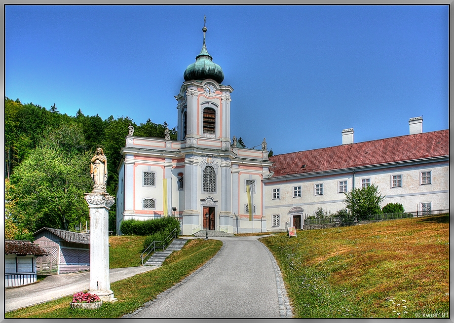 Die Wallfahrtskirche Mariahilfberg