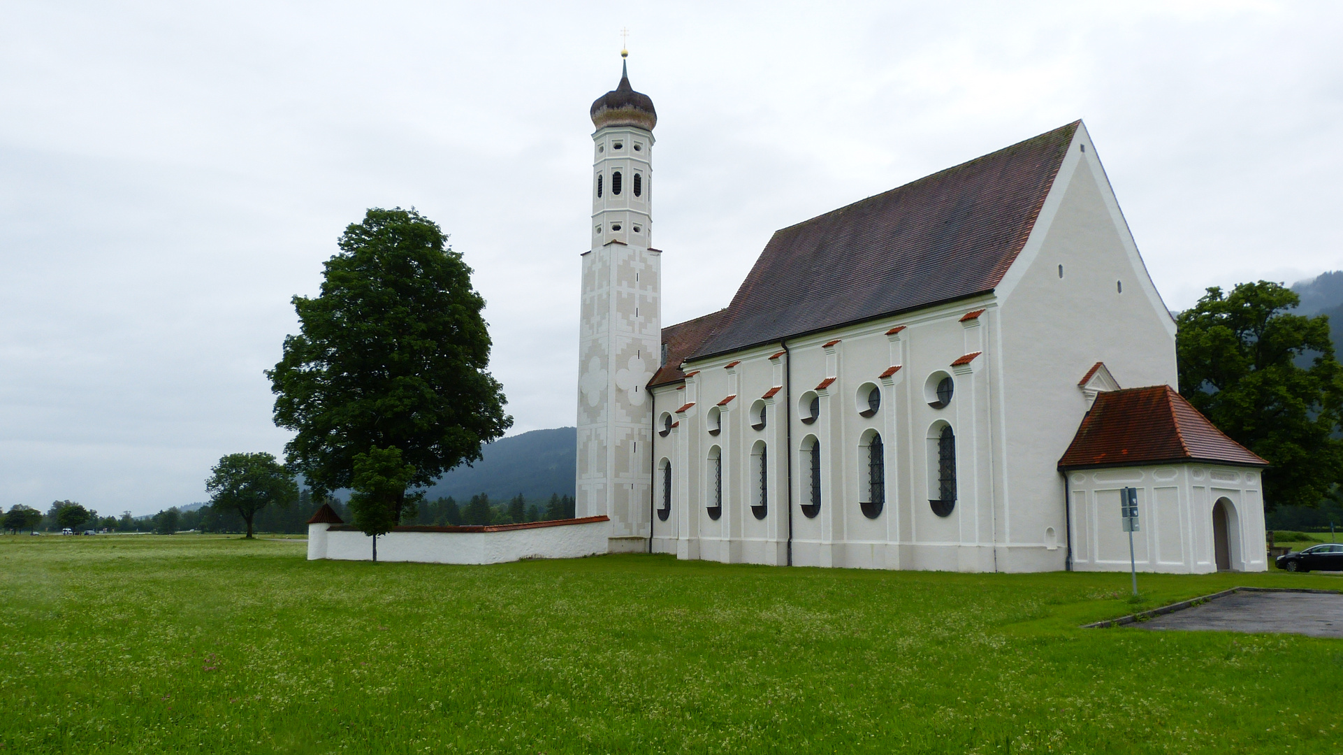 Die Wallfahrtskirche St. Coloman,  