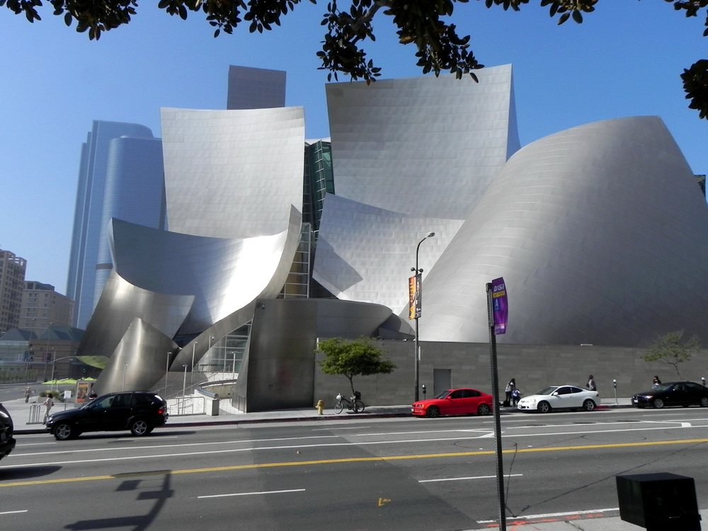 Die Walt Disney Concert Hall in Los Angeles