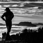 Die Wanderin über dem Nebelmeer