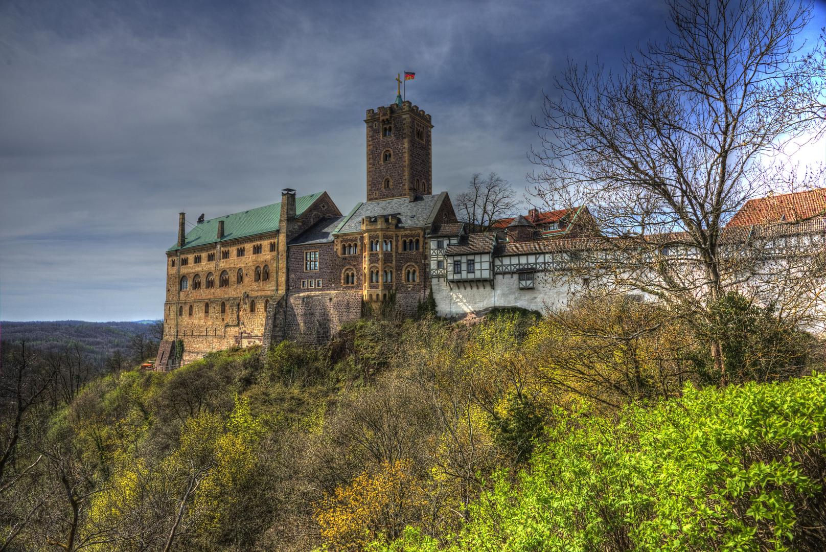 Die Wartburg im April 2023