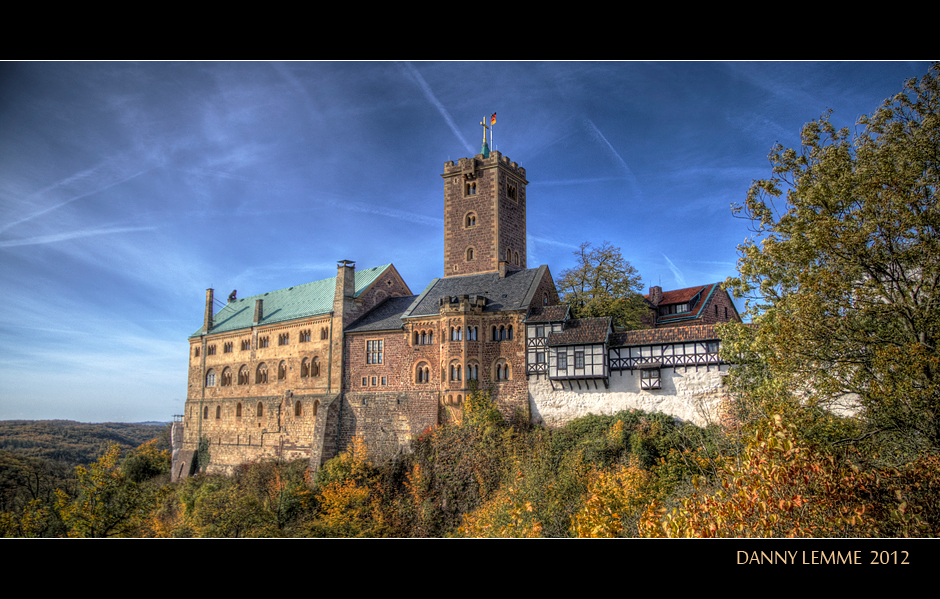 Die Wartburg im Herbst