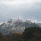 Die Wartburg im Nebel