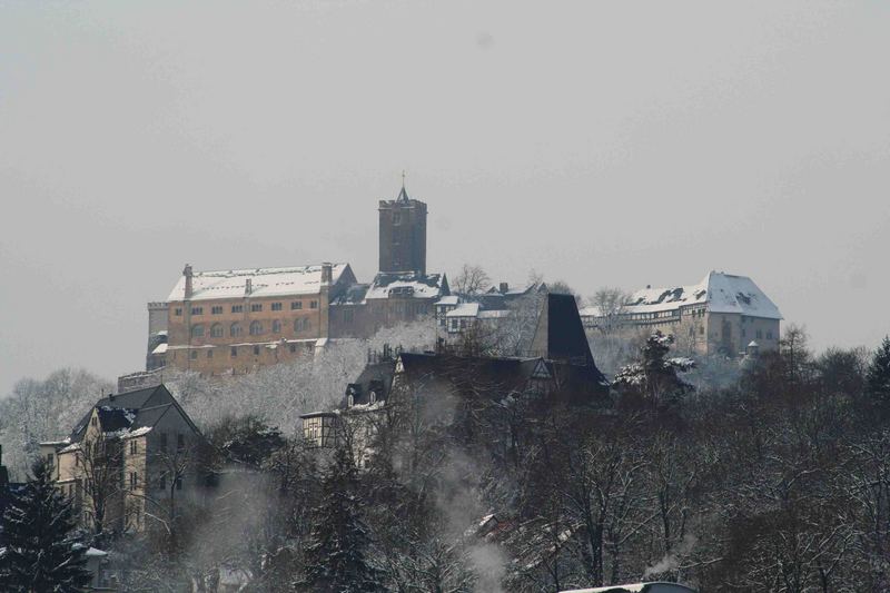 Die Wartburg im Winter 2005