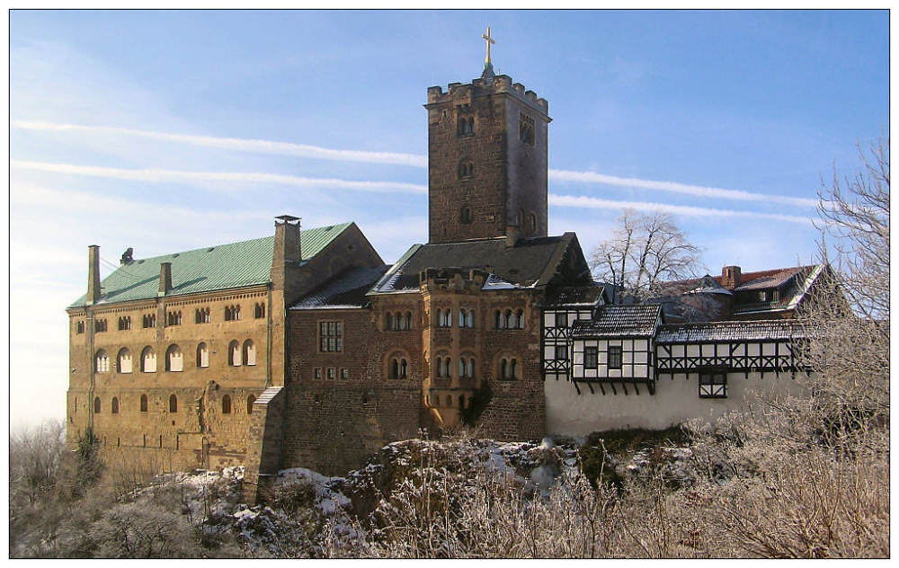 die wartburg in eisenach ...