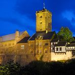 Die Wartburg zur Blauen Stunde