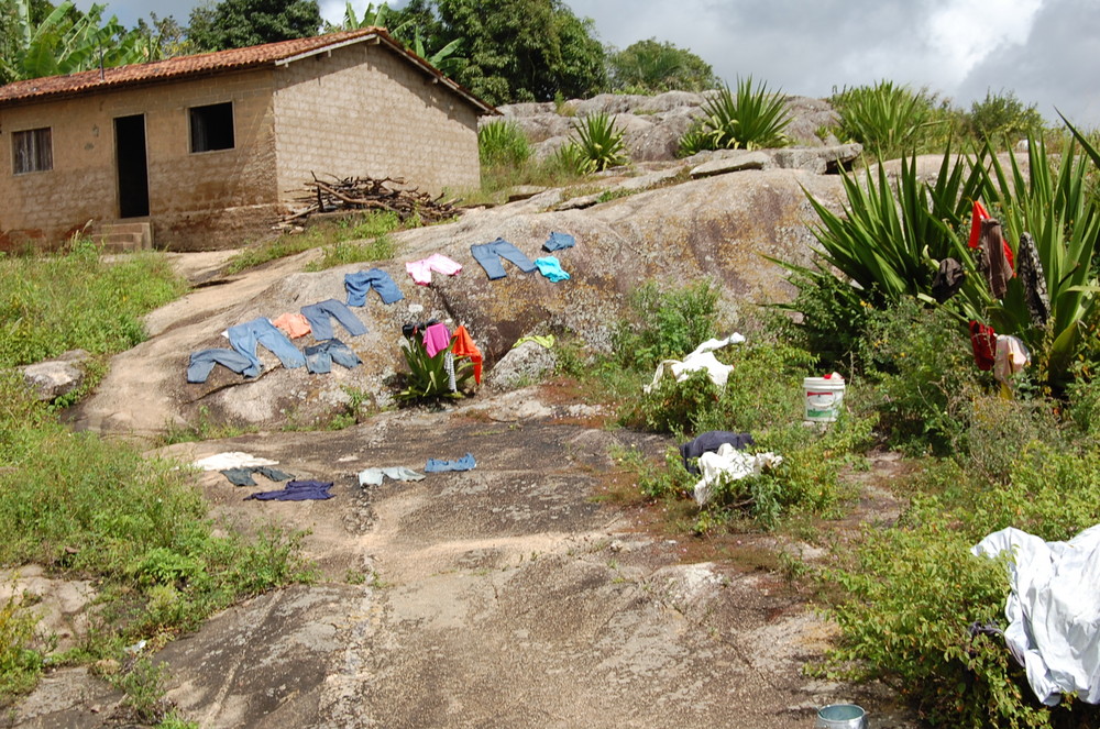 Die Wasche trockenen in Brazil