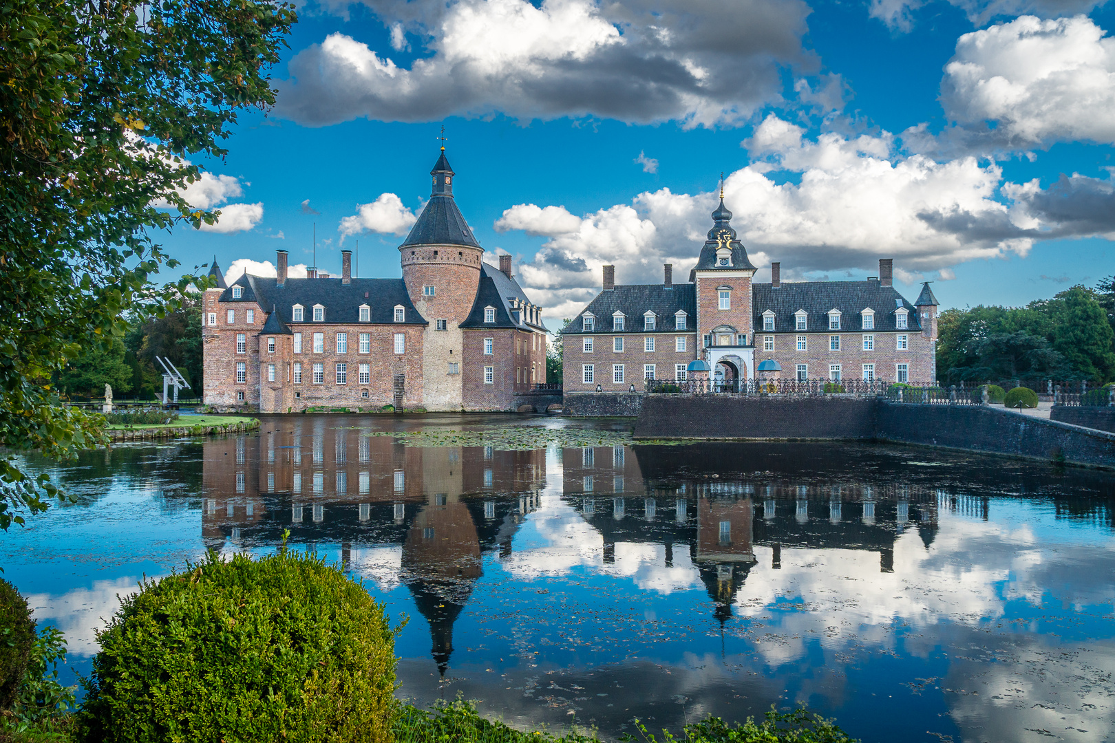 Die Wasserburg in Anholt