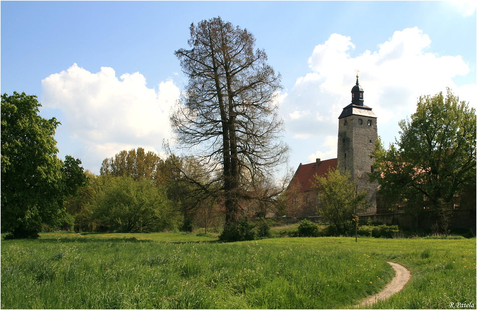 Die Wasserburg in Egeln...