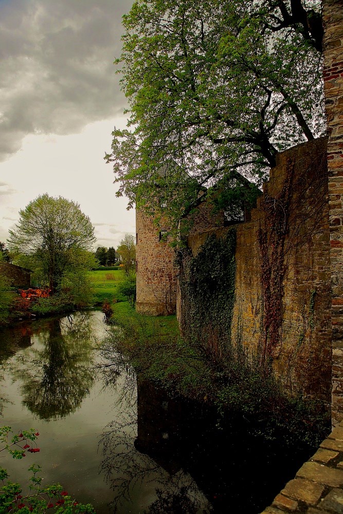 die Wasserburg in Ratingen