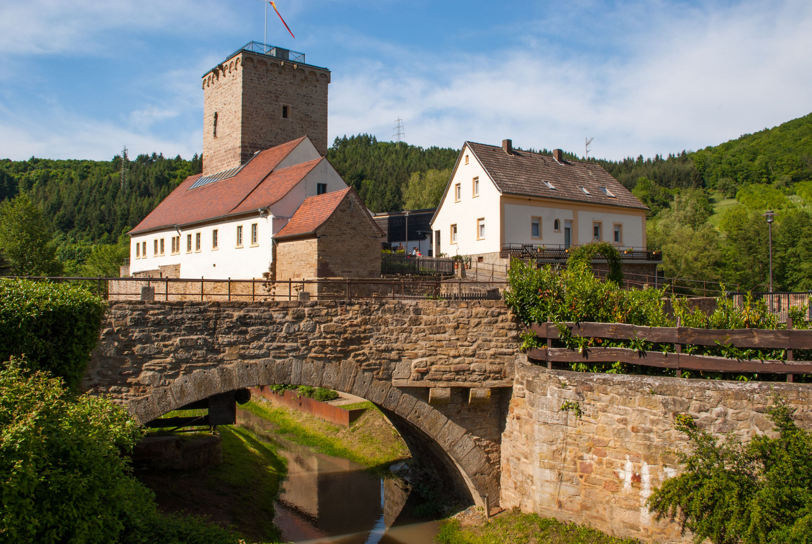 Die Wasserburg in Reipoltskirchen