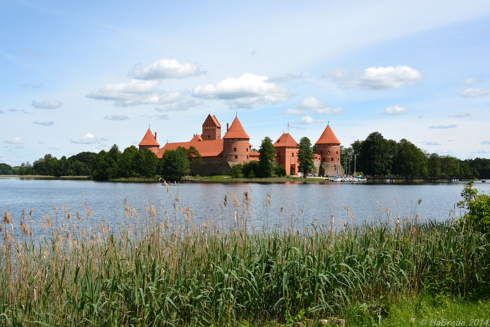 Die Wasserburg Trakai Foto Bild Europe Baltic States