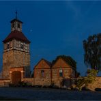 Die Wasserburg von Walternienburg ...