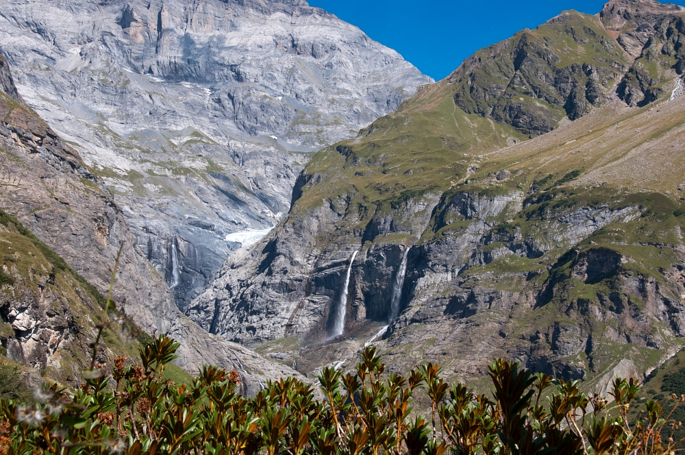 Die Wasserfälle im hintersten Maderanertal (UR)