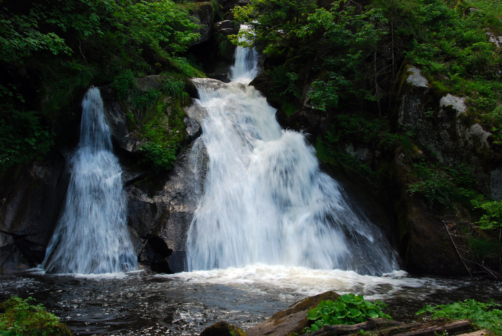 Die Wasserfälle in Triberg